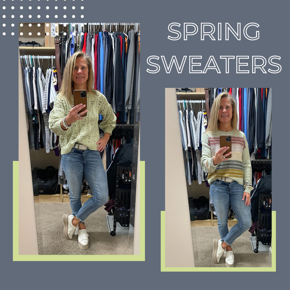 Spring Sweaters Perfect for the Fickle Colorado Weather