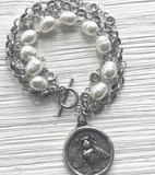 Bee Coin Bracelet