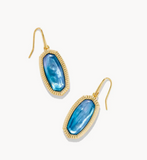 Dani Ridge Frame Drop Earring