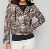 Glenn Plaid Hooded Jacket
