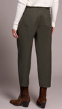 Audrey Mid Rise Girlfriend Barrel Pant
