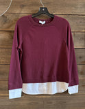 Faux Layered Sweater