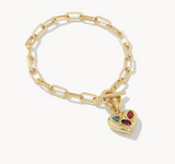 Penny Heart Chain Bracelet