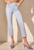Audrey Pull On Straight Crop