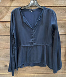 Raw Edge Pull Over Top