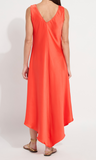 Sakura Bias Handkerchief Dress