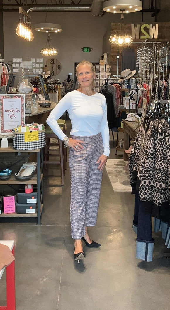 Mabel Pull On Crop Stovepipe