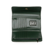 Faux Croc Mini Tri-fold Wallet