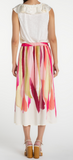 Pull On Woven Maxi Skirt