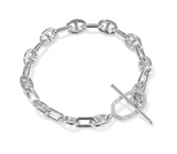 Elaina Toggle Link and Chain Bracelet