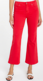 Hannah Cropped Flare with Slit Hem
