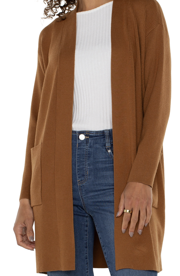 Open Front Cardigan Sweater