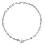 Elisa Toggle Link and Chain Necklace