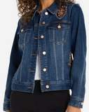 Classic Jean Jacket With Bling