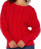 Dolman Sleeve Crew Neck Sweater