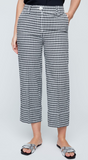 Crop Checkered Pant