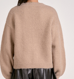 Tie Front Sweater Cardigan