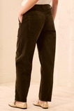Fly Front Ankle Pant with Button Vent