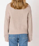 Cuffed Textured Cardigan