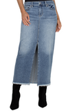 Denim Maxi Skirt