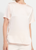 Jenika Crochet Neck Band Mix Media Top
