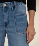 Meg Hi Rise Wide Leg Front Pockets