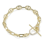 Elaina Toggle Link and Chain Bracelet