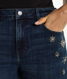 Stride Wide Leg with Crystal Snowflake