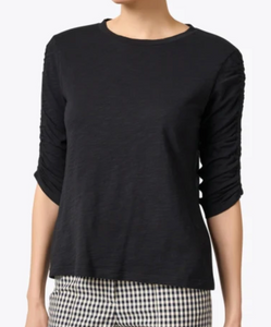 Ruched L/S T-Shirt