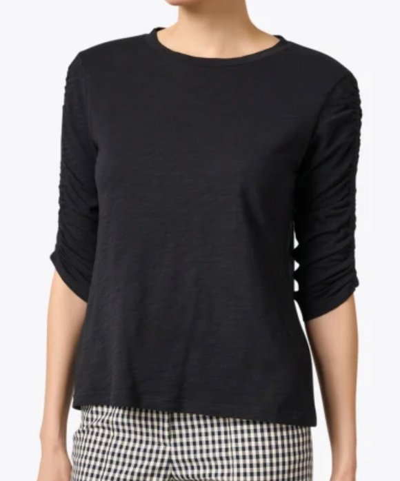 Ruched L/S T-Shirt