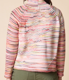 Highland Hues Mixed Stitch Pullover Sweater