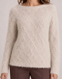 Long Sleeve Boat Neck Sweater