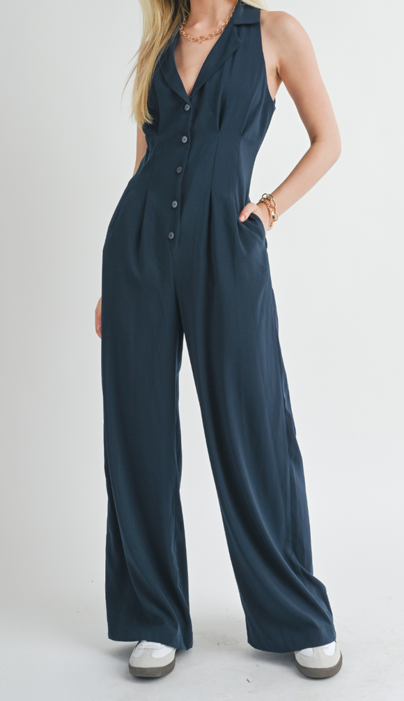 Finest Touch Halter Jumpsuit