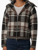 Rue Zip Up Sweater Knit Jacket