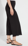 Ari Wide Leg Crop Fringe Belted Pant