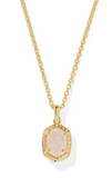 Daphne Pave Frame Short Pendant