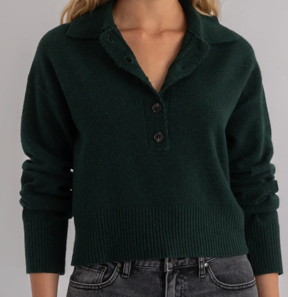 Lilia Button Front Sweater