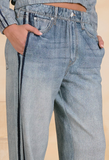 Jeans Faux Track Pant