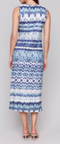 Sleeveless Round Neck Dress with Faux Knot Detail