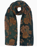 Velvet BurnOut Scarf