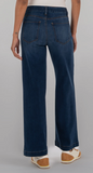 Meg High Rise Wide Leg with Patch Pockets