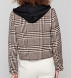Glenn Plaid Hooded Jacket