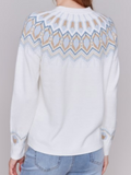 Raglan Sleeve Ski Sweater