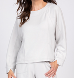 Feather Lux Knit Pullover
