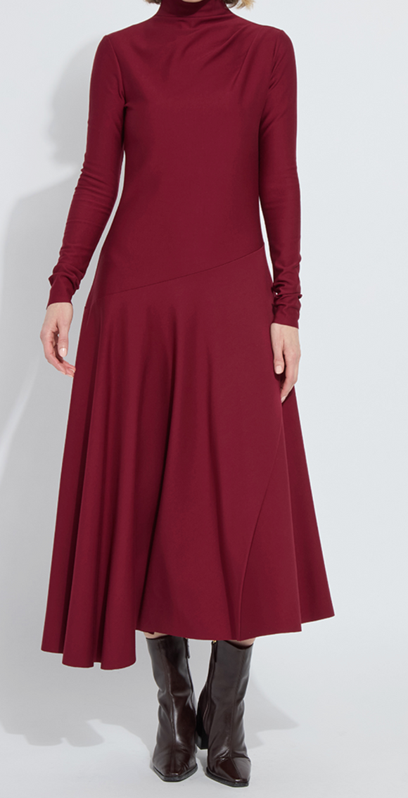Yaritza Asymmetrical Maxi Dress