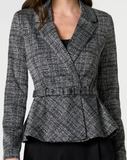 Belted Peplum