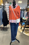 Two-fer V-Neck Sweater