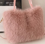 Furry Crossbody Handbag