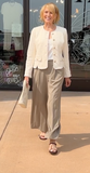 Hi Rise Wide Leg Trouser