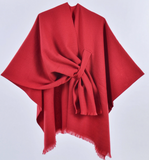 Oblique Strap Cape/Shawl
